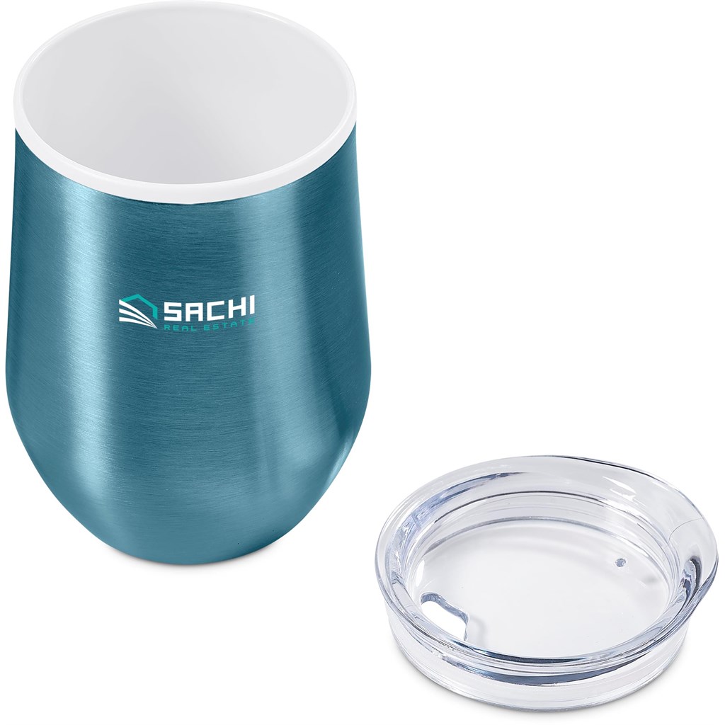Serendipio Vogue Madison Stainless Steel & Plastic Double-Wall Tumbler - 350ml - Image 29