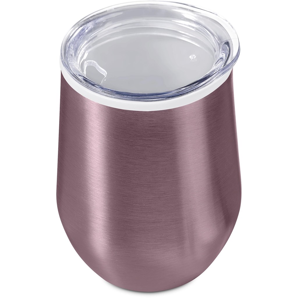 Serendipio Vogue Madison Stainless Steel & Plastic Double-Wall Tumbler - 350ml - Image 41