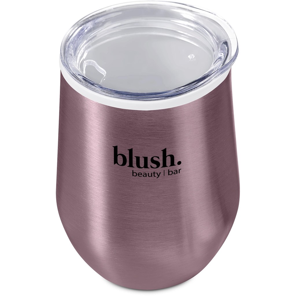 Serendipio Vogue Madison Stainless Steel & Plastic Double-Wall Tumbler - 350ml - Image 40