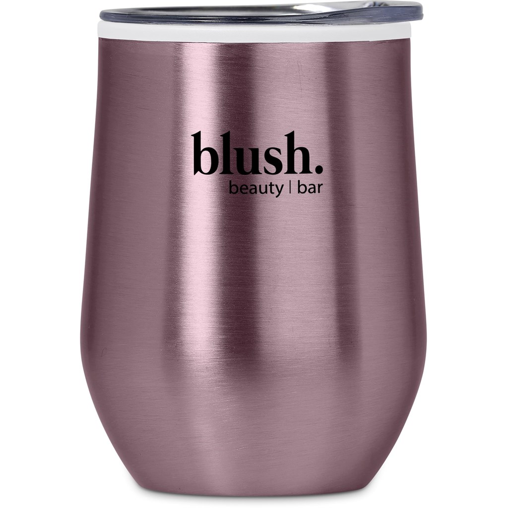 Serendipio Vogue Madison Stainless Steel & Plastic Double-Wall Tumbler - 350ml - Image 36