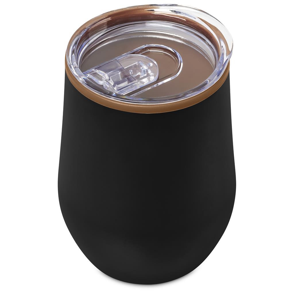 Serendipio Ovolo Stainless Steel & Plastic Double-Wall Tumbler – 350ml - Image 9