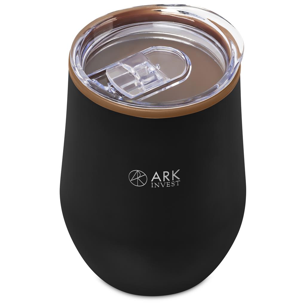 Serendipio Ovolo Stainless Steel & Plastic Double-Wall Tumbler – 350ml - Image 10