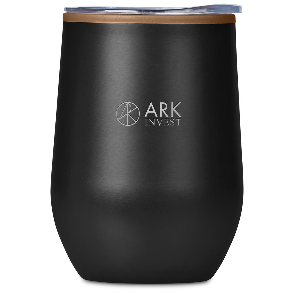 Serendipio Ovolo Stainless Steel & Plastic Double-Wall Tumbler – 350ml - Image 6