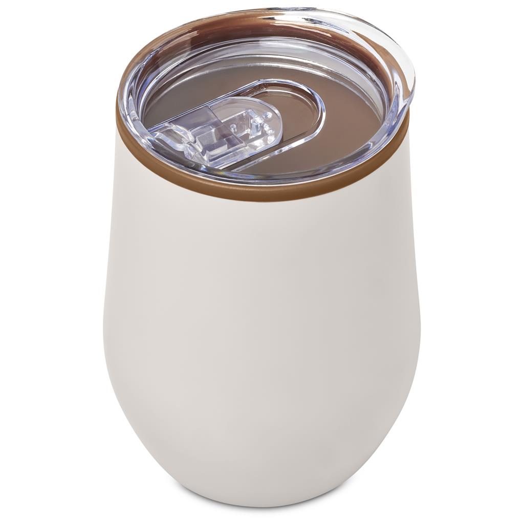 Serendipio Ovolo Stainless Steel & Plastic Double-Wall Tumbler – 350ml - Image 22