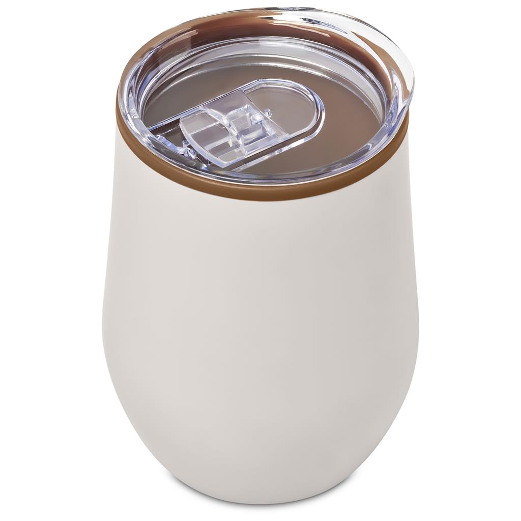 Serendipio Ovolo Stainless Steel & Plastic Double-Wall Tumbler – 350ml - Image 17