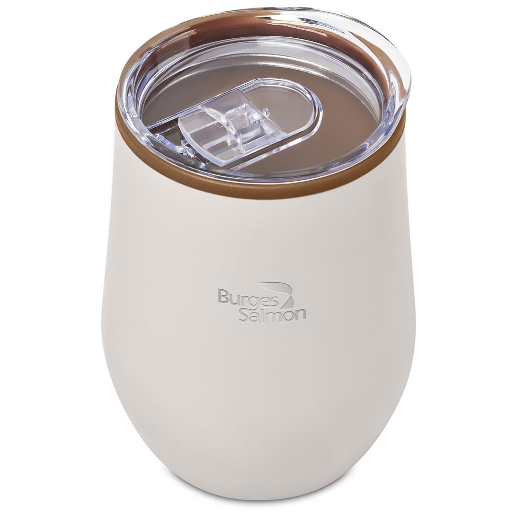 Serendipio Ovolo Stainless Steel & Plastic Double-Wall Tumbler – 350ml - Image 18
