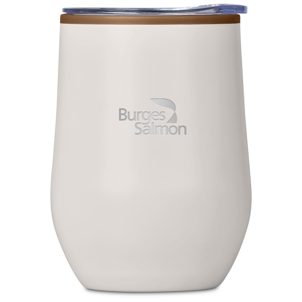 Serendipio Ovolo Stainless Steel & Plastic Double-Wall Tumbler – 350ml - Image 16