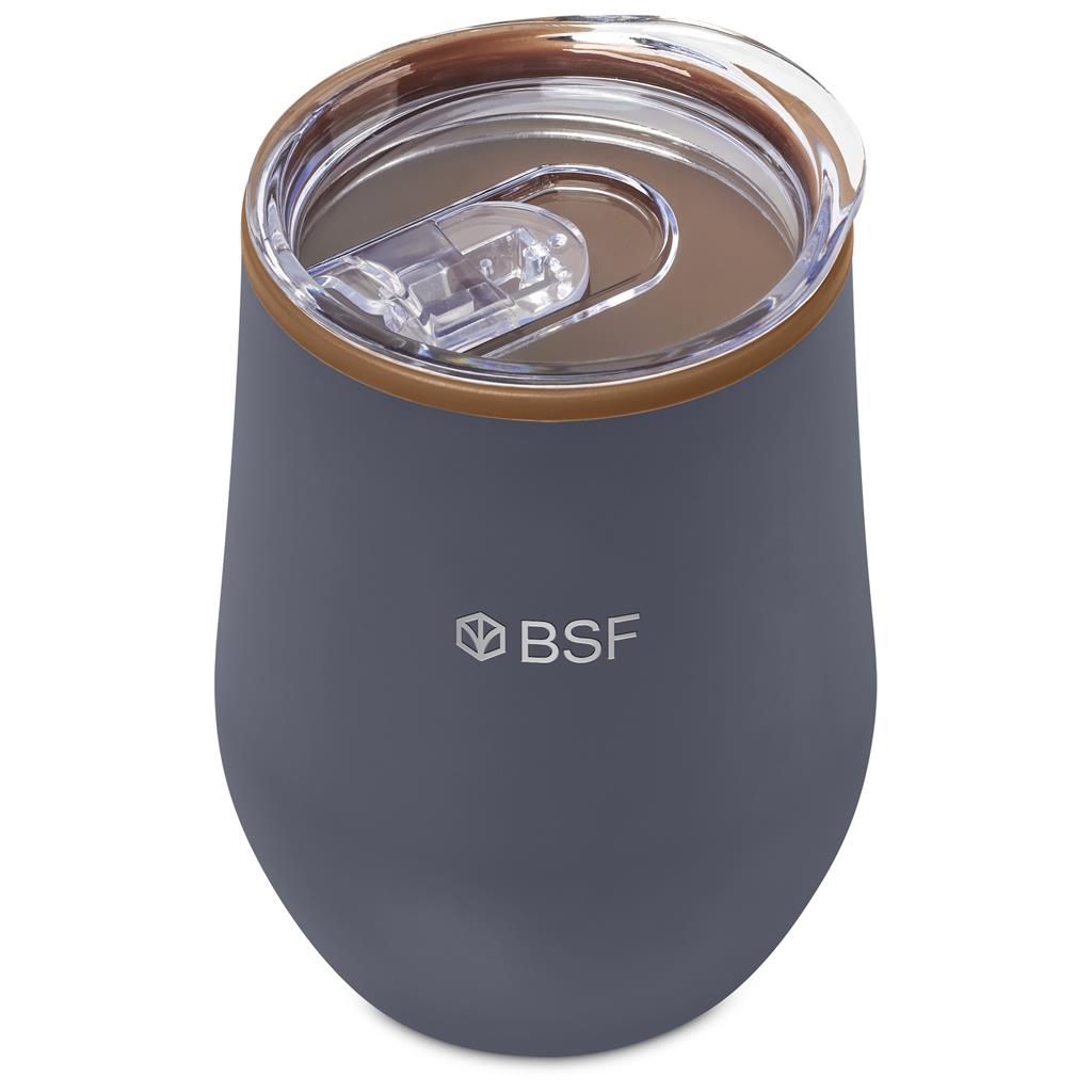 Serendipio Ovolo Stainless Steel & Plastic Double-Wall Tumbler – 350ml - Image 34