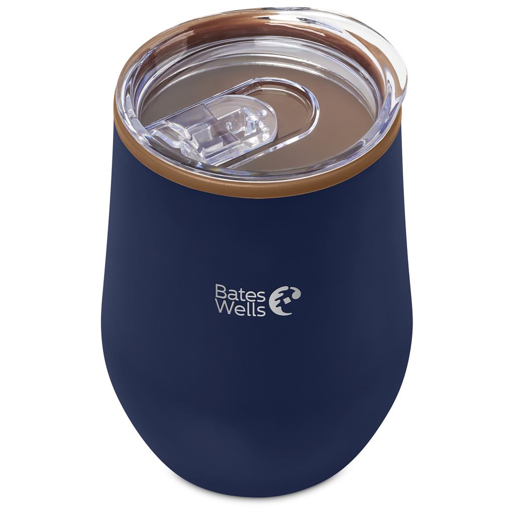 Serendipio Ovolo Stainless Steel & Plastic Double-Wall Tumbler – 350ml - Image 42