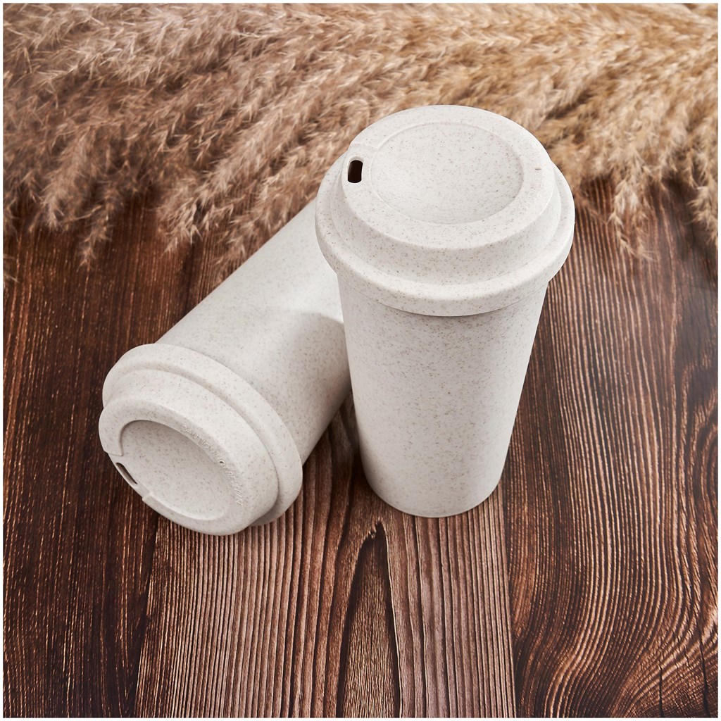 Okiyo Katagi Wheat Straw Double-Wall Tumbler – 450ml - Image 11
