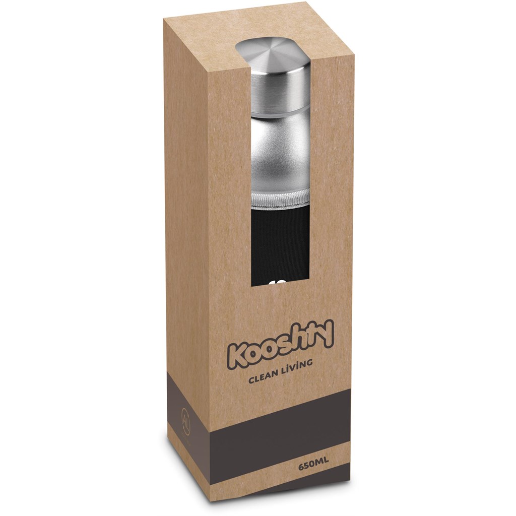 Kooshty Tosla Recycled Aluminium Water Bottle - 650ml - Image 6