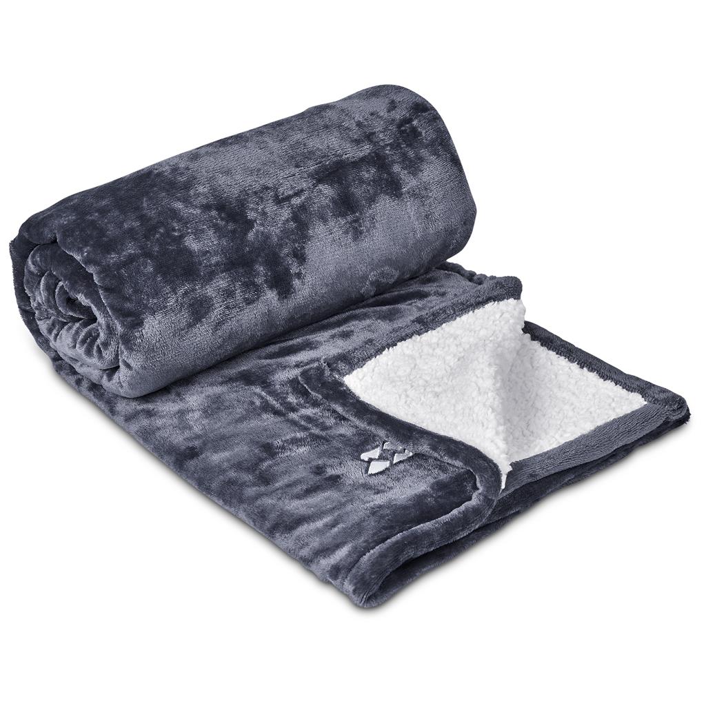 Serendipio Glacial Sherpa Fleece Blanket - Image 7