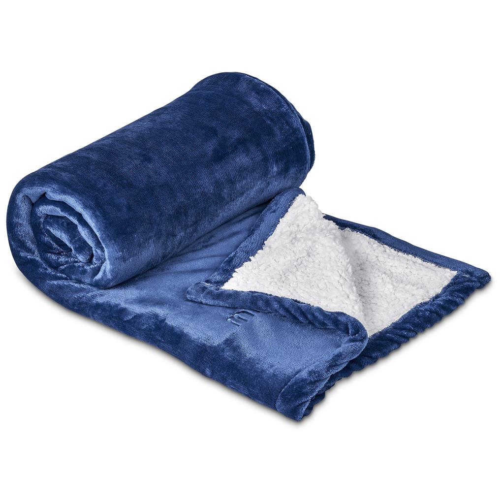 Serendipio Glacial Sherpa Fleece Blanket - Image 10