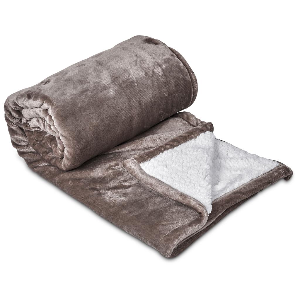 Serendipio Glacial Sherpa Fleece Blanket - Image 17