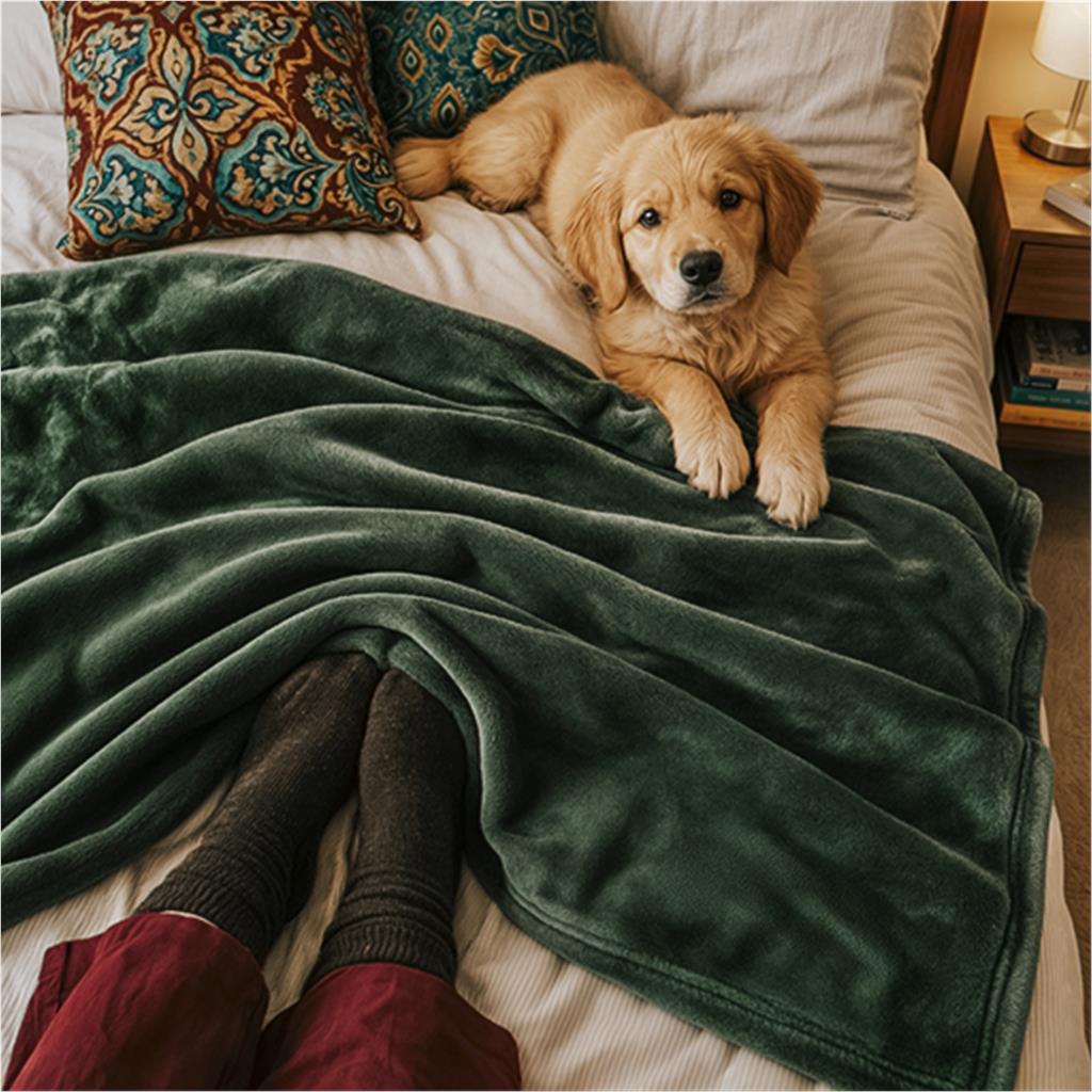 Serendipio Huron Fleece Blanket - Image 3