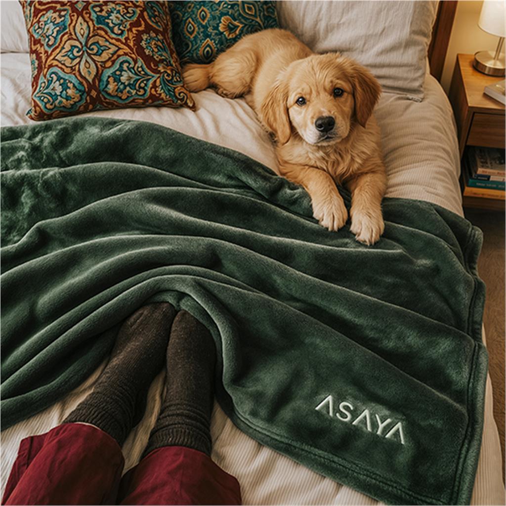 Serendipio Huron Fleece Blanket - Image 4