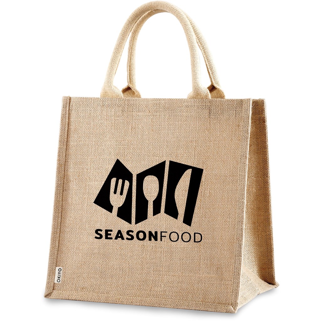 Okiyo Sumida Jute Tote - Image 6