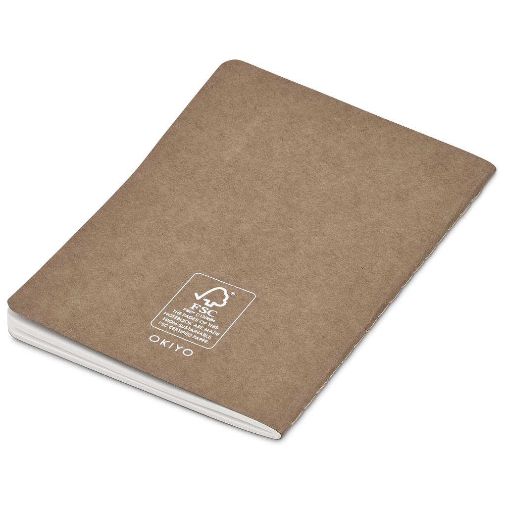 Okiyo Emika FSC Certified Paper A5 Soft Cover Notebook - Image 34