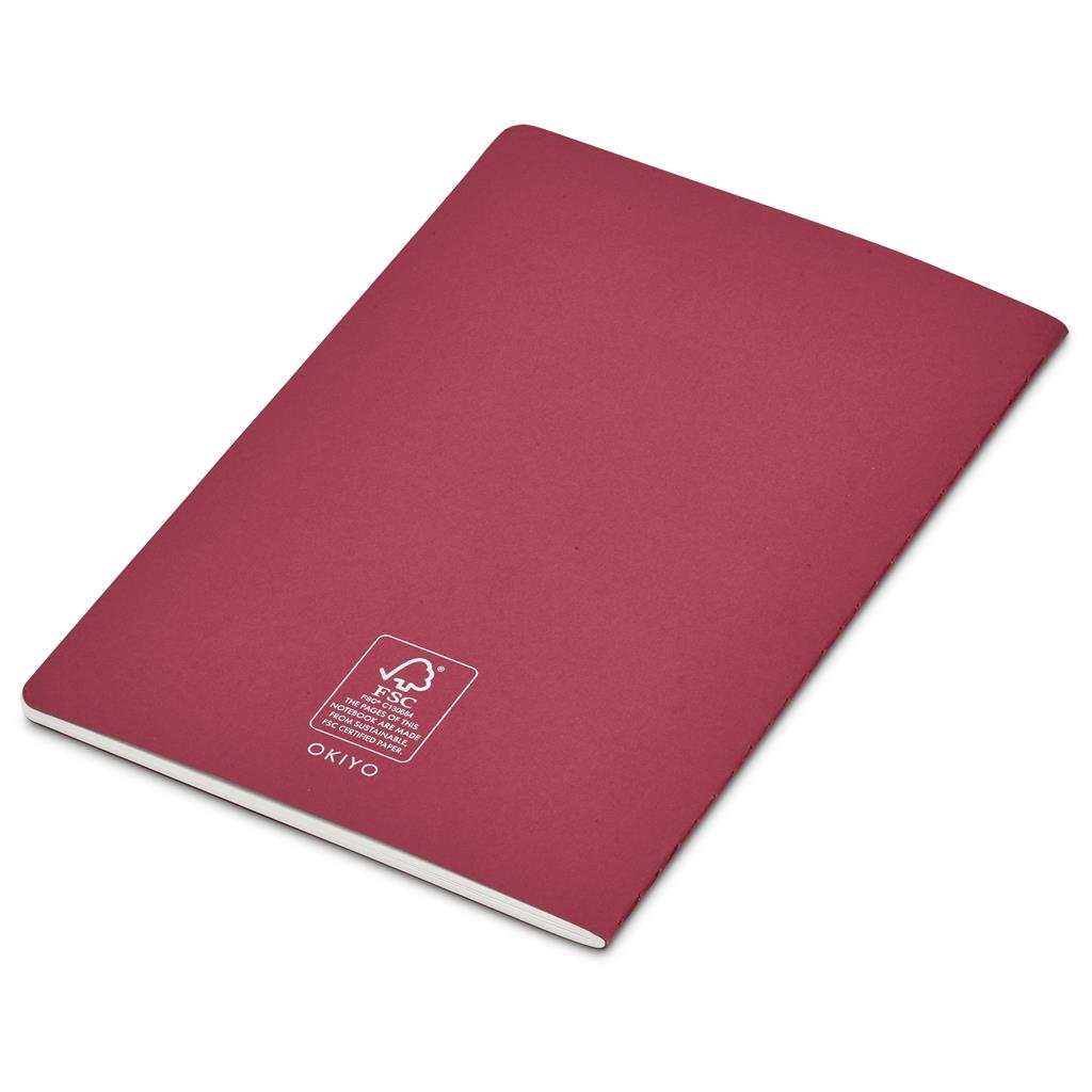 Okiyo Emika FSC Certified Paper A5 Soft Cover Notebook - Image 45