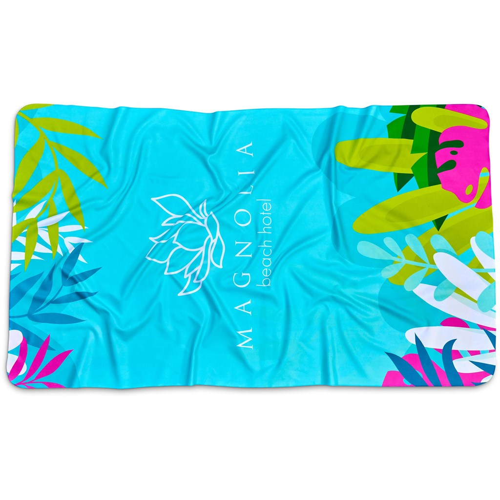 Hoppla Hula Beach Towel - Double-Sided Branding - Image 3