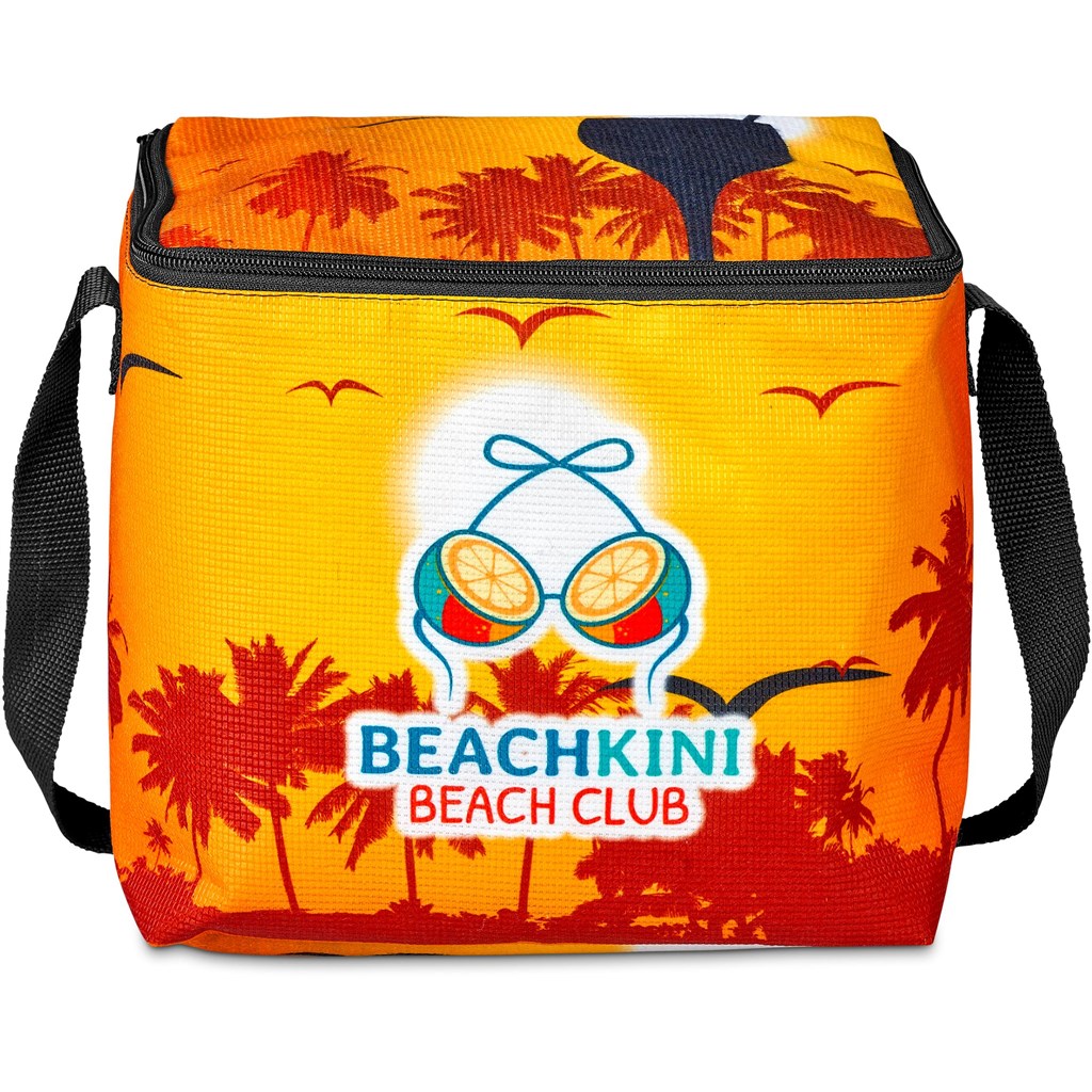 Pre-Production Sample Hoppla Quebec Recycled PET Stitch-Bond 12 Can Cooler - Image 9