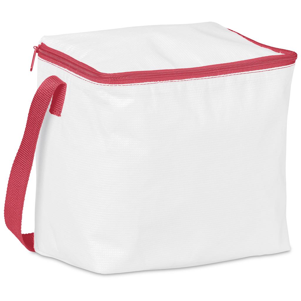 Pre-Production Sample Hoppla Quebec Recycled PET Stitch-Bond 12 Can Cooler - Image 13