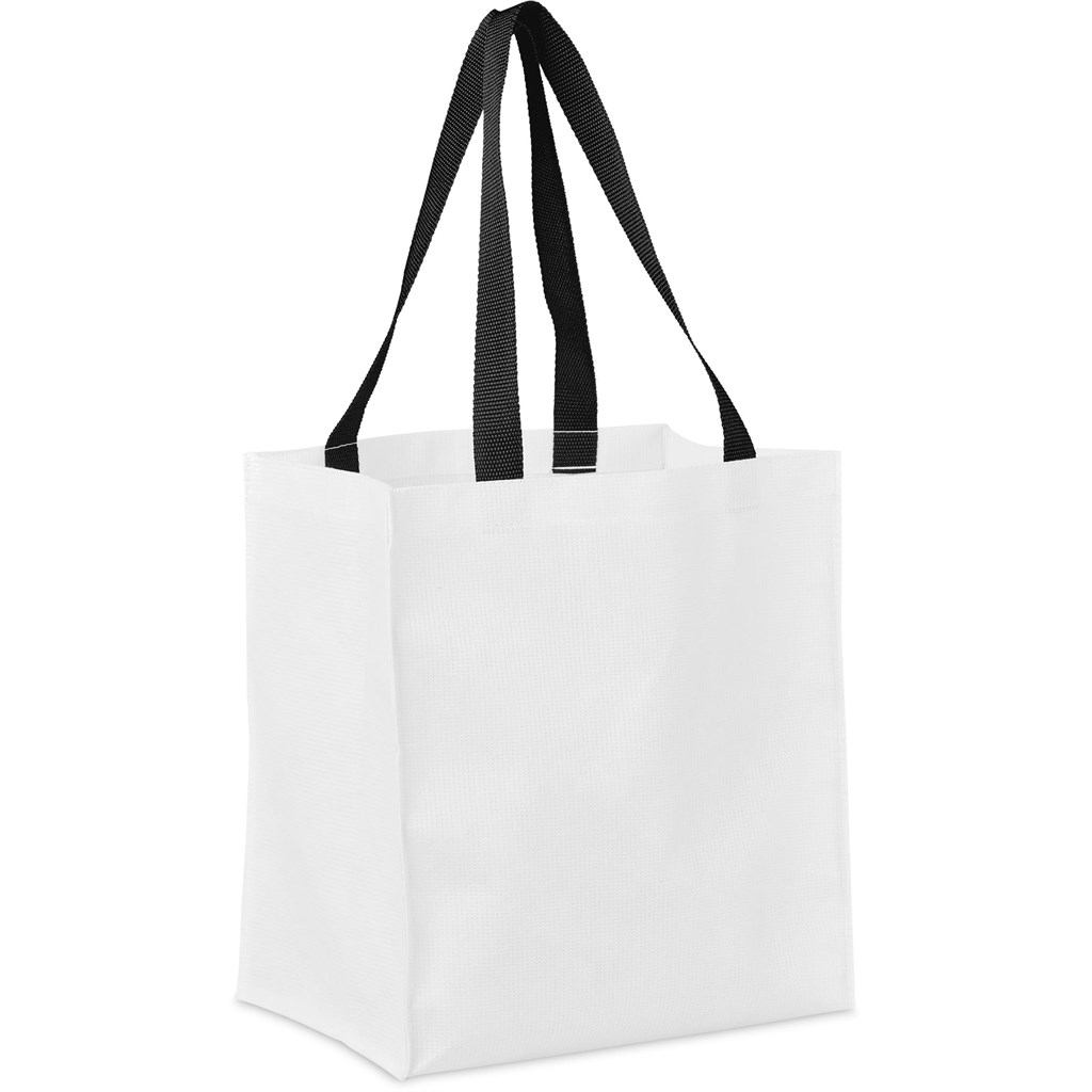 Pre-Production Sample Hoppla Gateway Recycled PET Stitch-Bond Shopper - Image 5