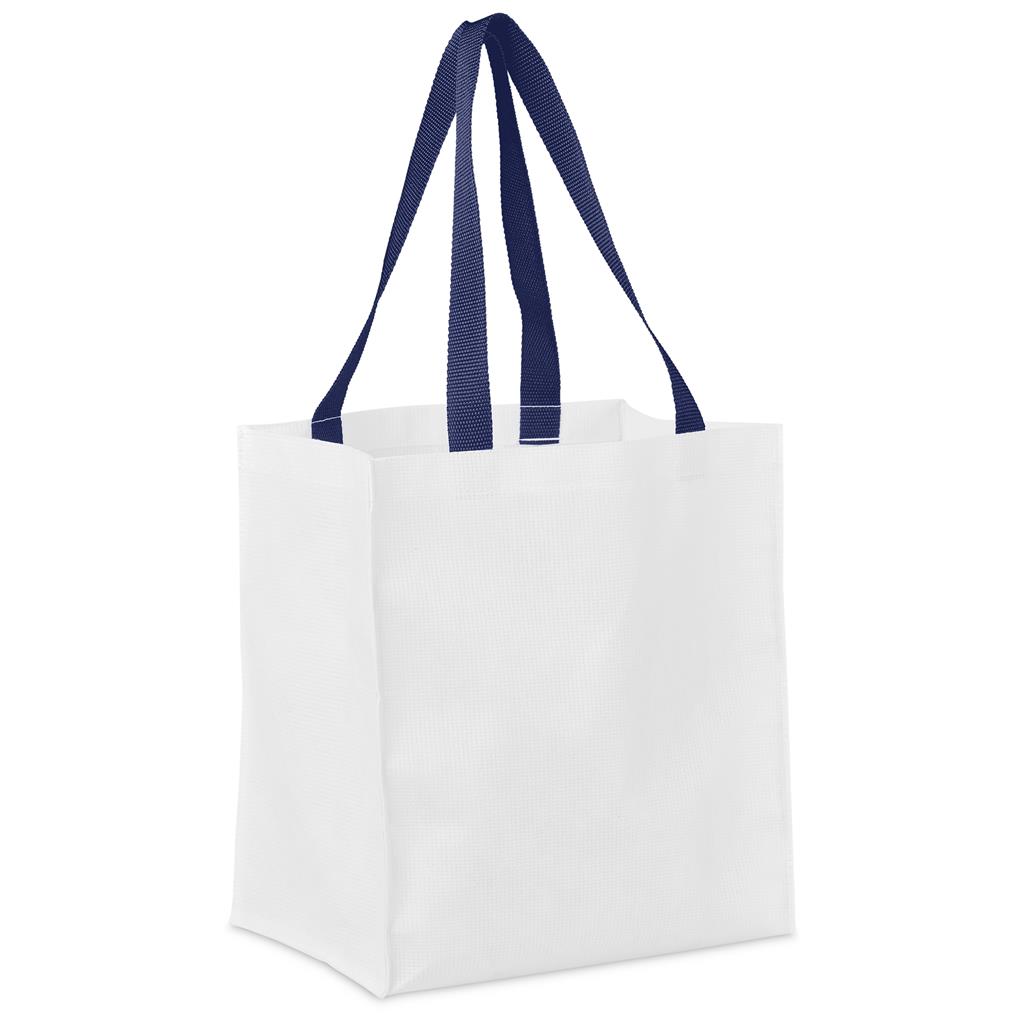 Pre-Production Sample Hoppla Gateway Recycled PET Stitch-Bond Shopper - Image 3