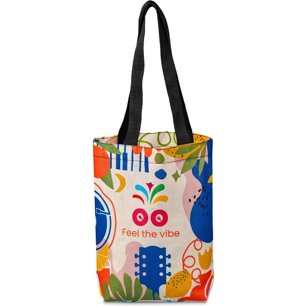 Pre-Production Sample Hoppla Bayside Recycled PET Stitch-Bond Shopper - Image 8