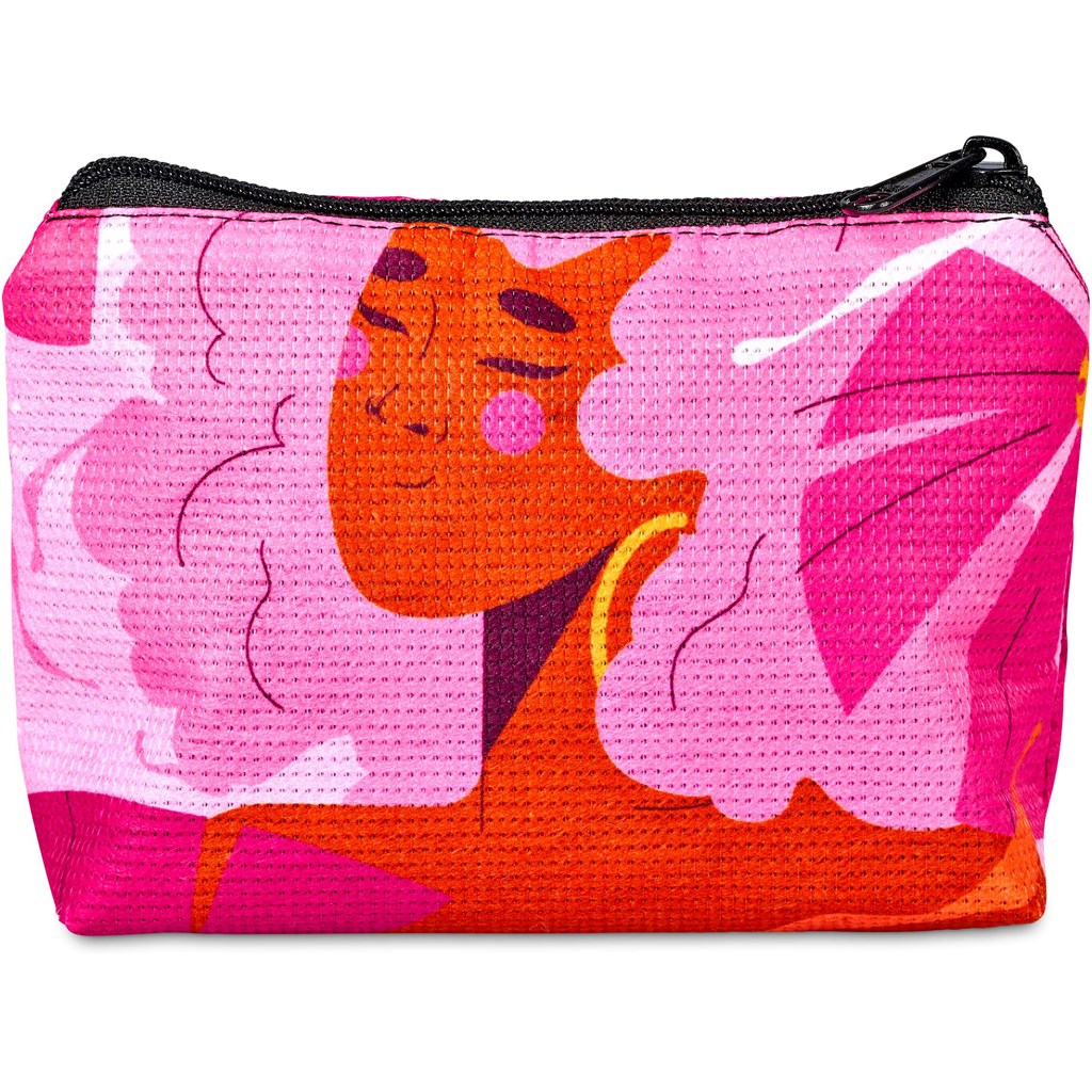 Pre-Production Sample Hoppla Recycled PET Stitch-Bond Mini Toiletry Bag - Image 15