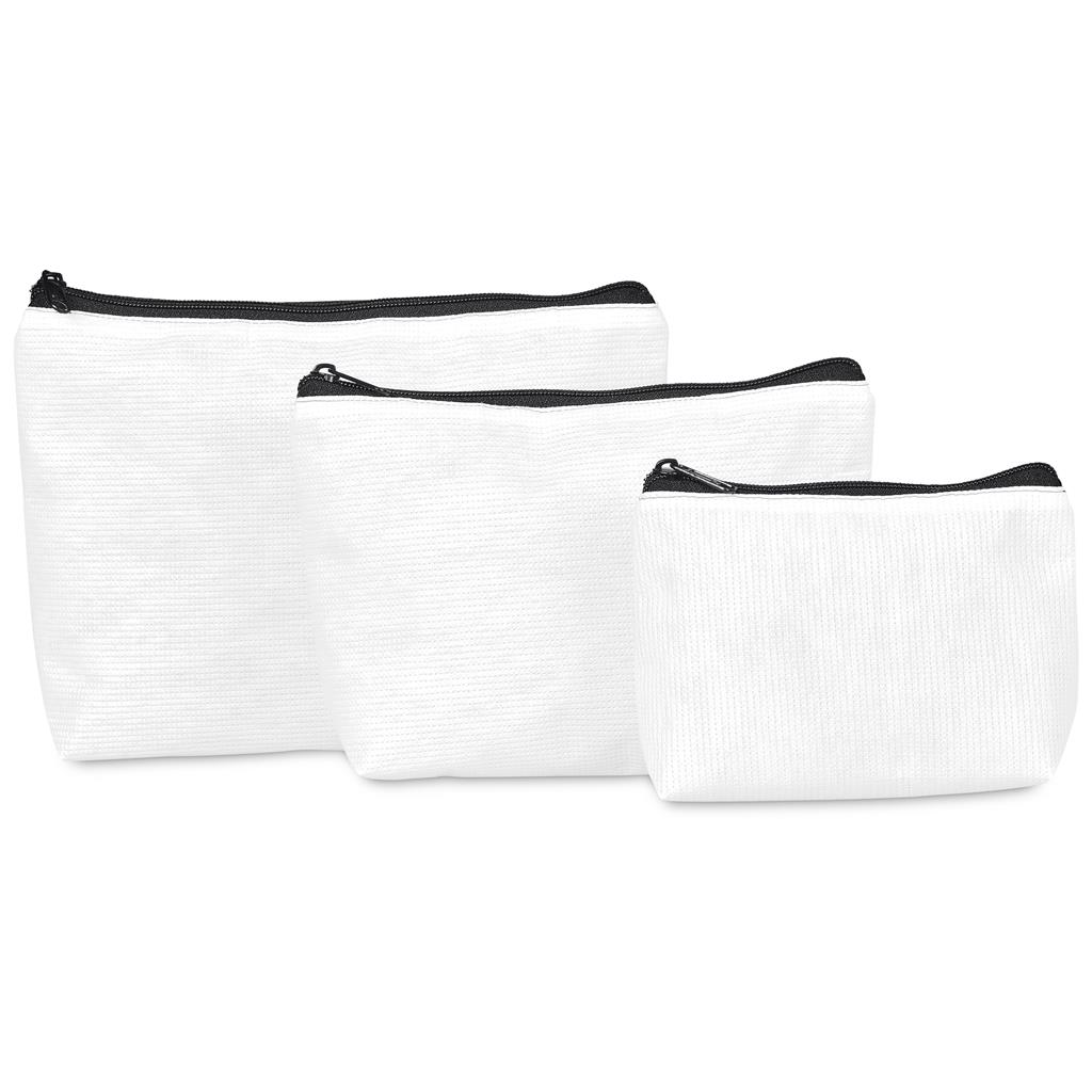 Pre-Production Sample Hoppla Recycled PET Stitch-Bond Mini Toiletry Bag - Image 22