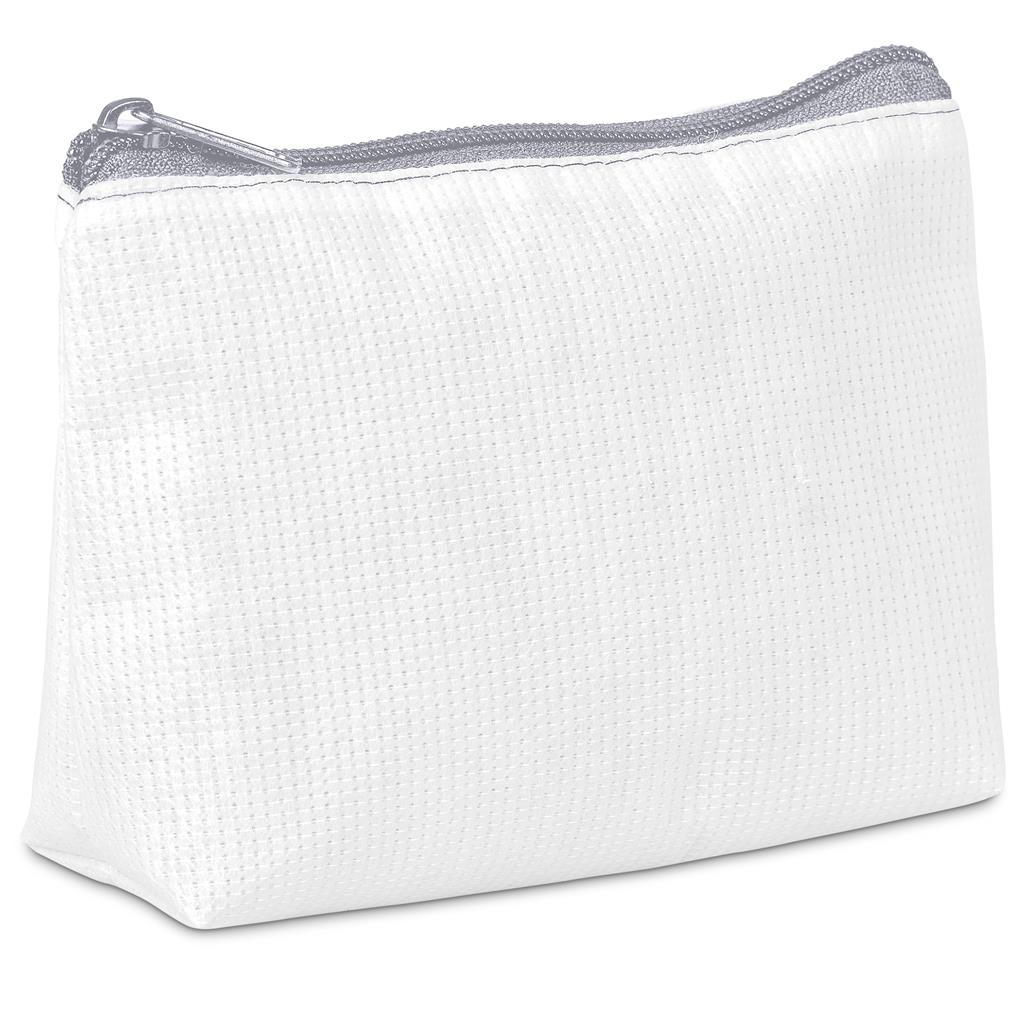 Pre-Production Sample Hoppla Recycled PET Stitch-Bond Mini Toiletry Bag - Image 13