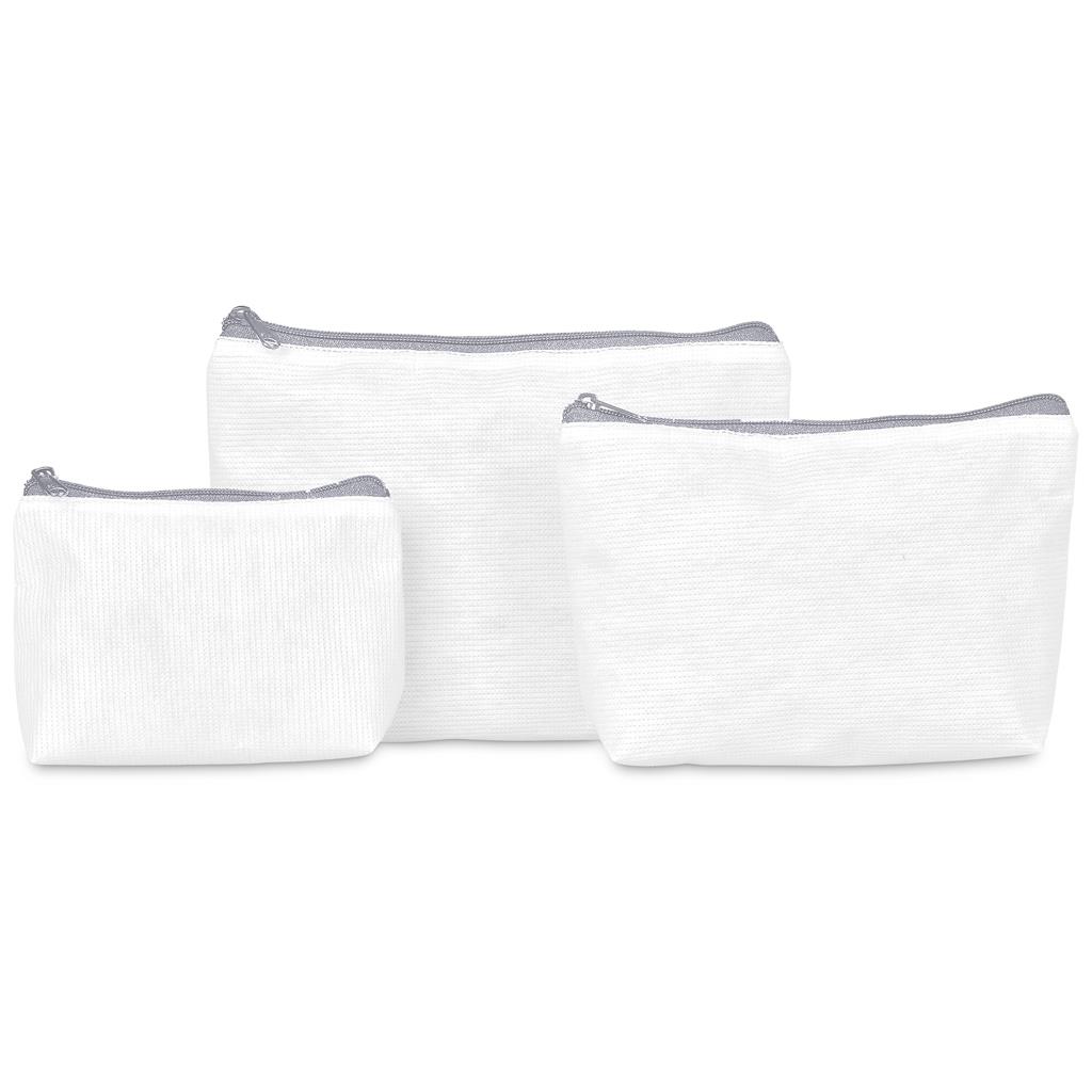 Pre-Production Sample Hoppla Recycled PET Stitch-Bond Mini Toiletry Bag - Image 23