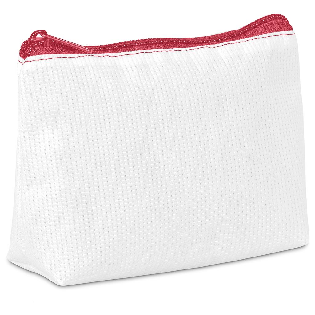 Pre-Production Sample Hoppla Recycled PET Stitch-Bond Mini Toiletry Bag - Image 10