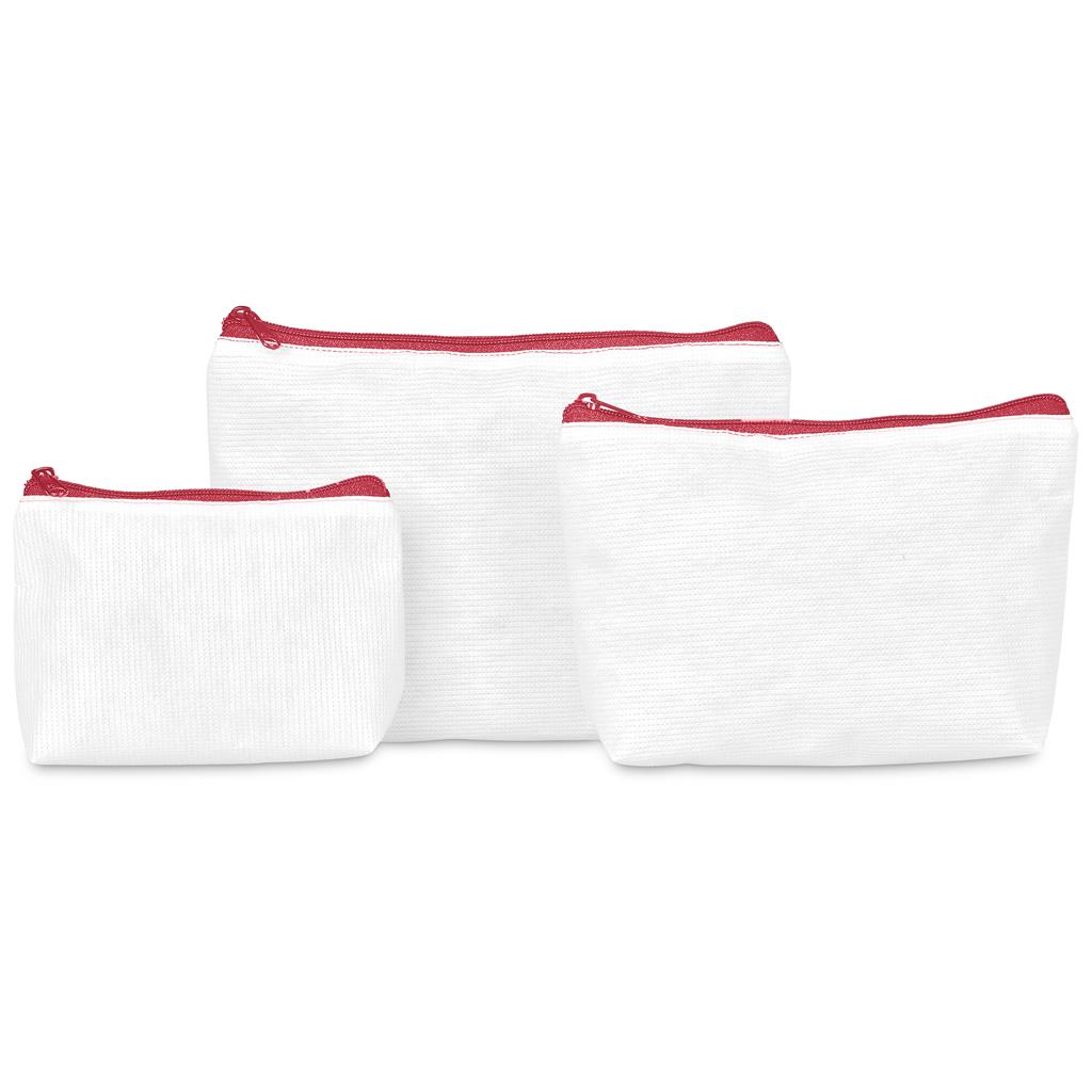 Pre-Production Sample Hoppla Recycled PET Stitch-Bond Mini Toiletry Bag - Image 17