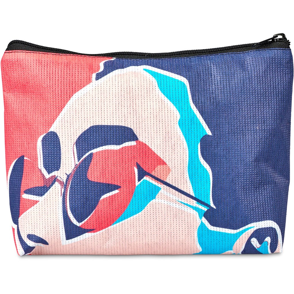 Pre-Production Sample Hoppla Leanne Recycled PET Stitch-Bond Maxi Toiletry Bag - Image 16