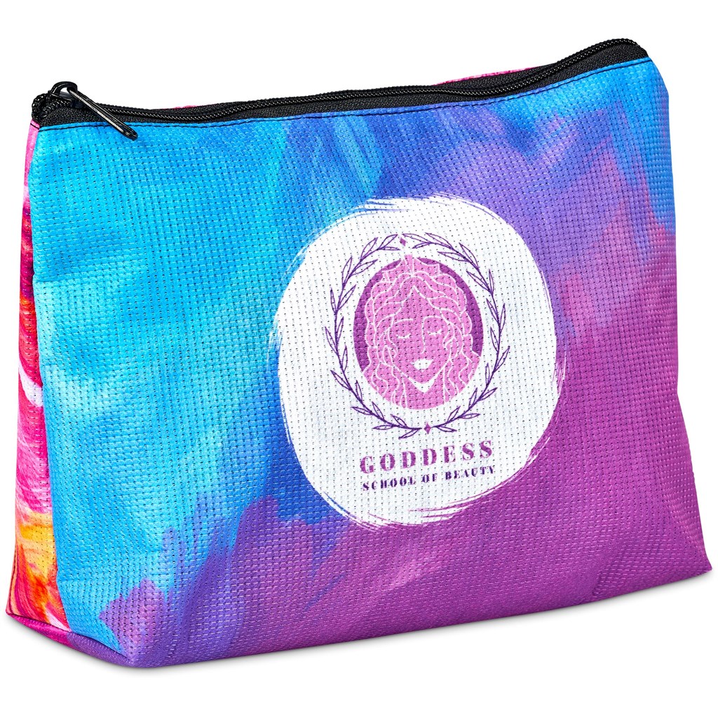 Pre-Production Sample Hoppla Leanne Recycled PET Stitch-Bond Maxi Toiletry Bag - Image 8