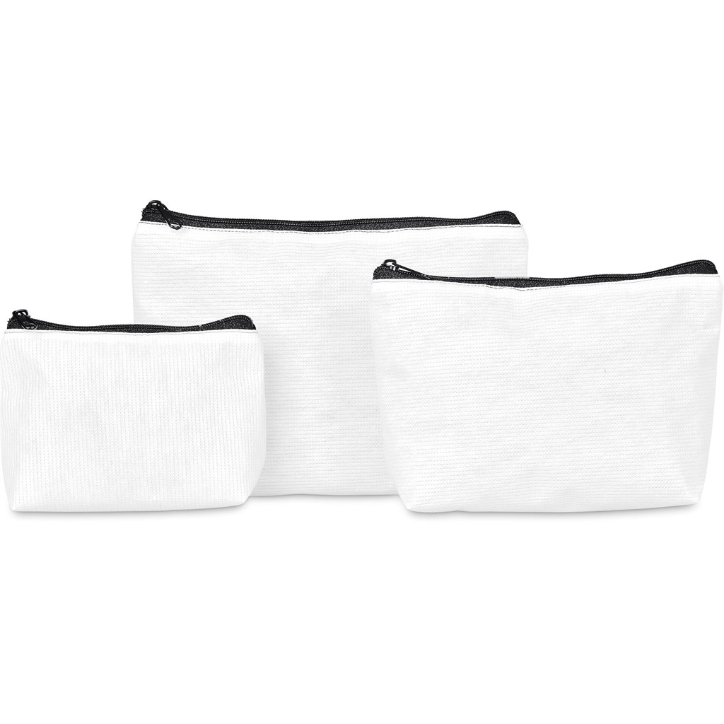 Pre-Production Sample Hoppla Leanne Recycled PET Stitch-Bond Maxi Toiletry Bag - Image 6