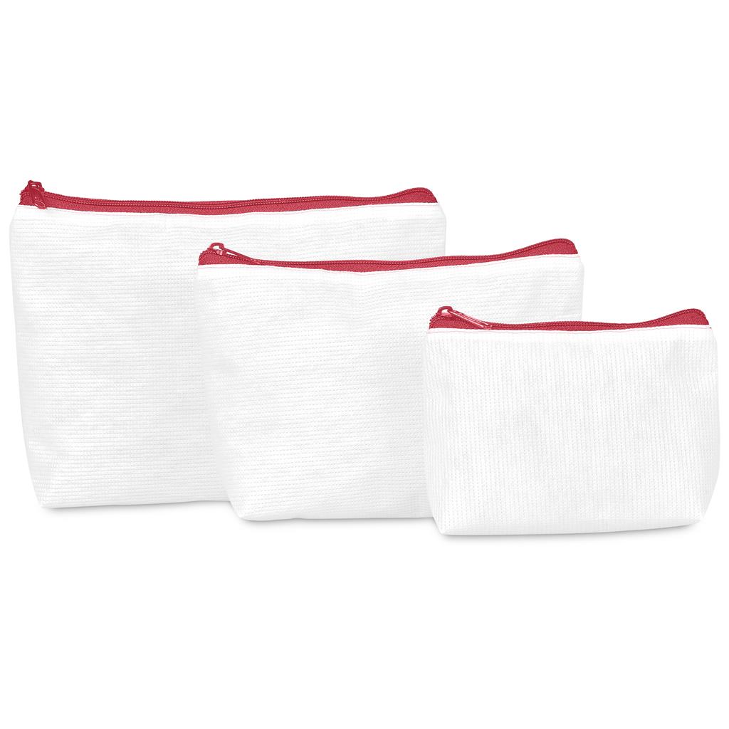 Pre-Production Sample Hoppla Leanne Recycled PET Stitch-Bond Maxi Toiletry Bag - Image 9