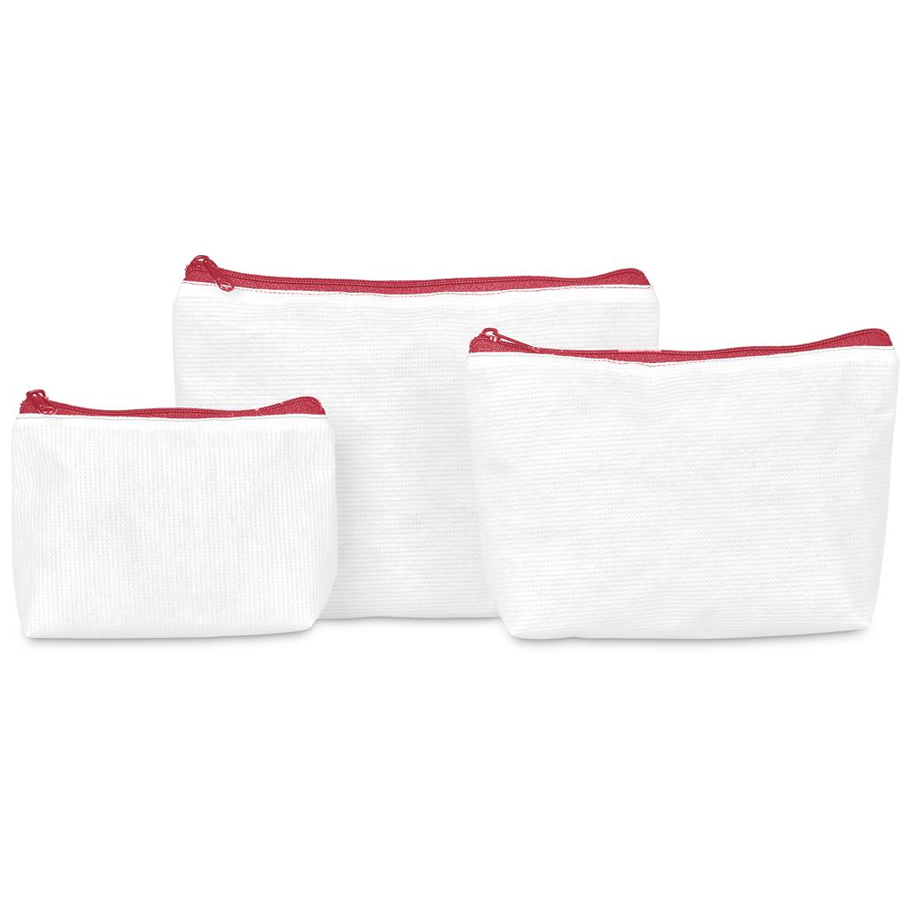 Pre-Production Sample Hoppla Leanne Recycled PET Stitch-Bond Maxi Toiletry Bag - Image 22