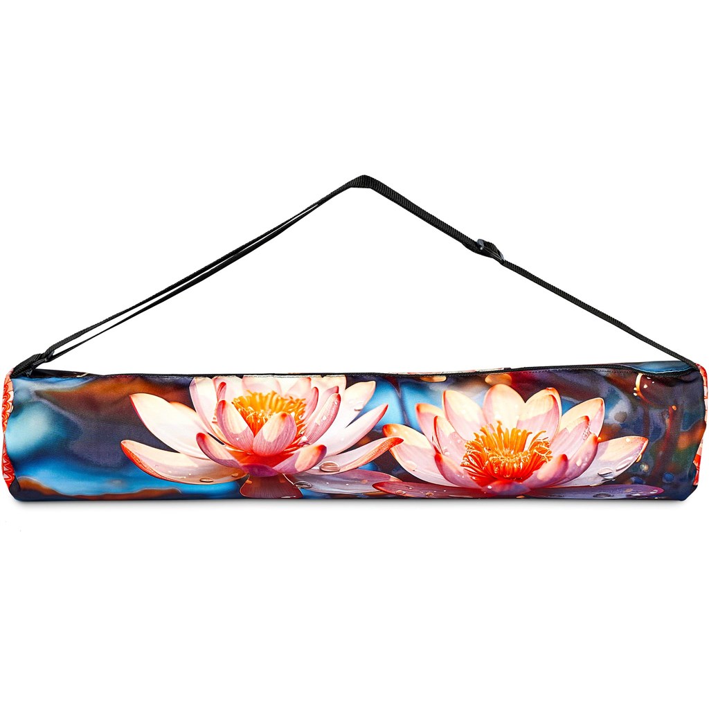 Pre-Production Sample Hoppla Wilderness Polyester Yoga Bag - Image 4