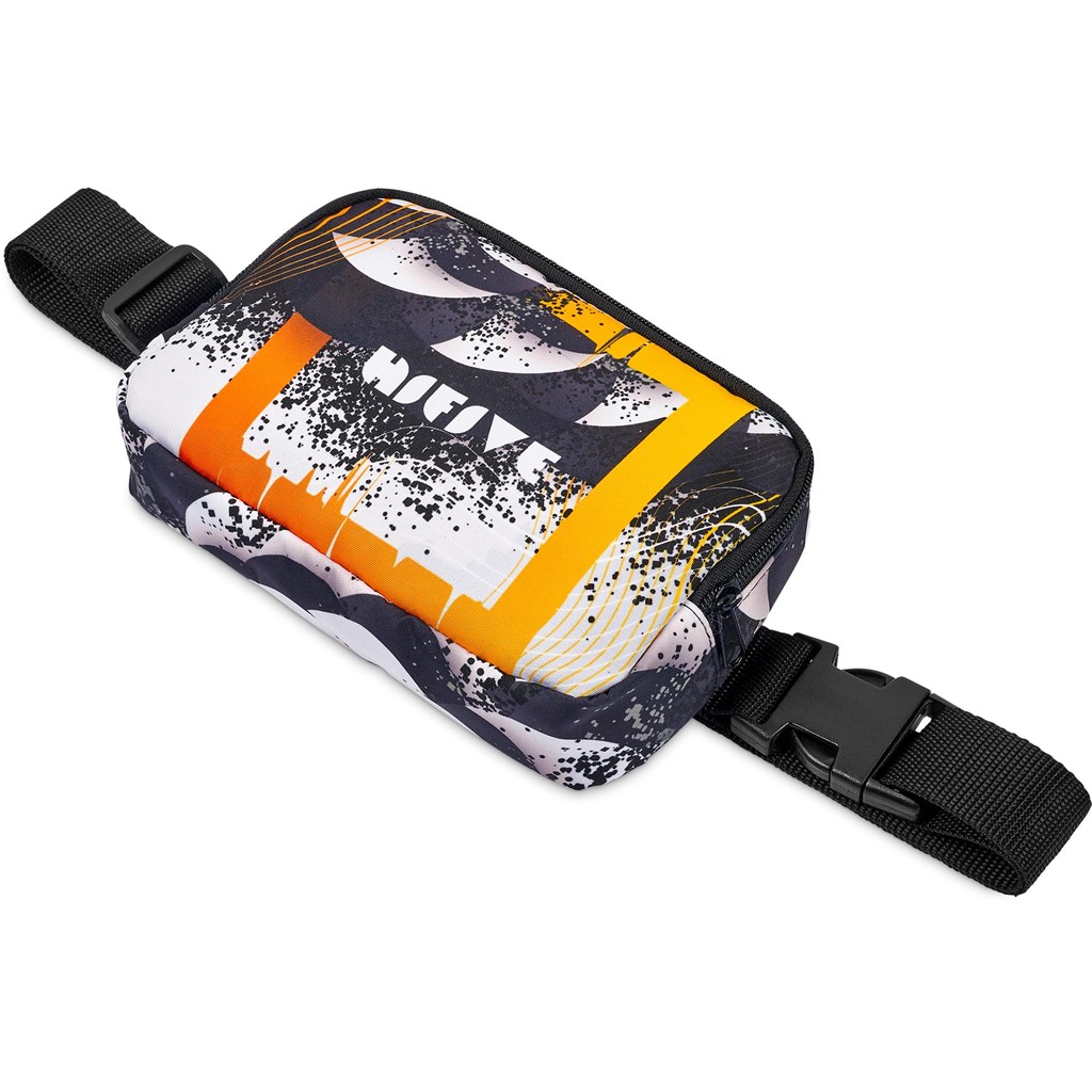 Pre-Production Sample Hoppla Blyde Polyester Waist Bag - Image 11