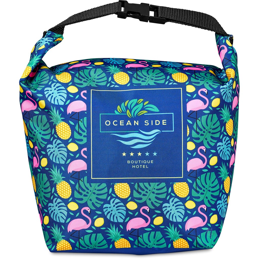 Pre-Production Sample Hoppla Protea Polyester Lunch Cooler - Image 7