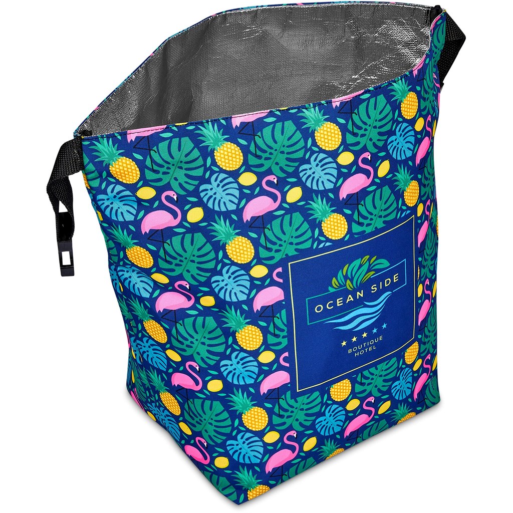 Pre-Production Sample Hoppla Protea Polyester Lunch Cooler - Image 8