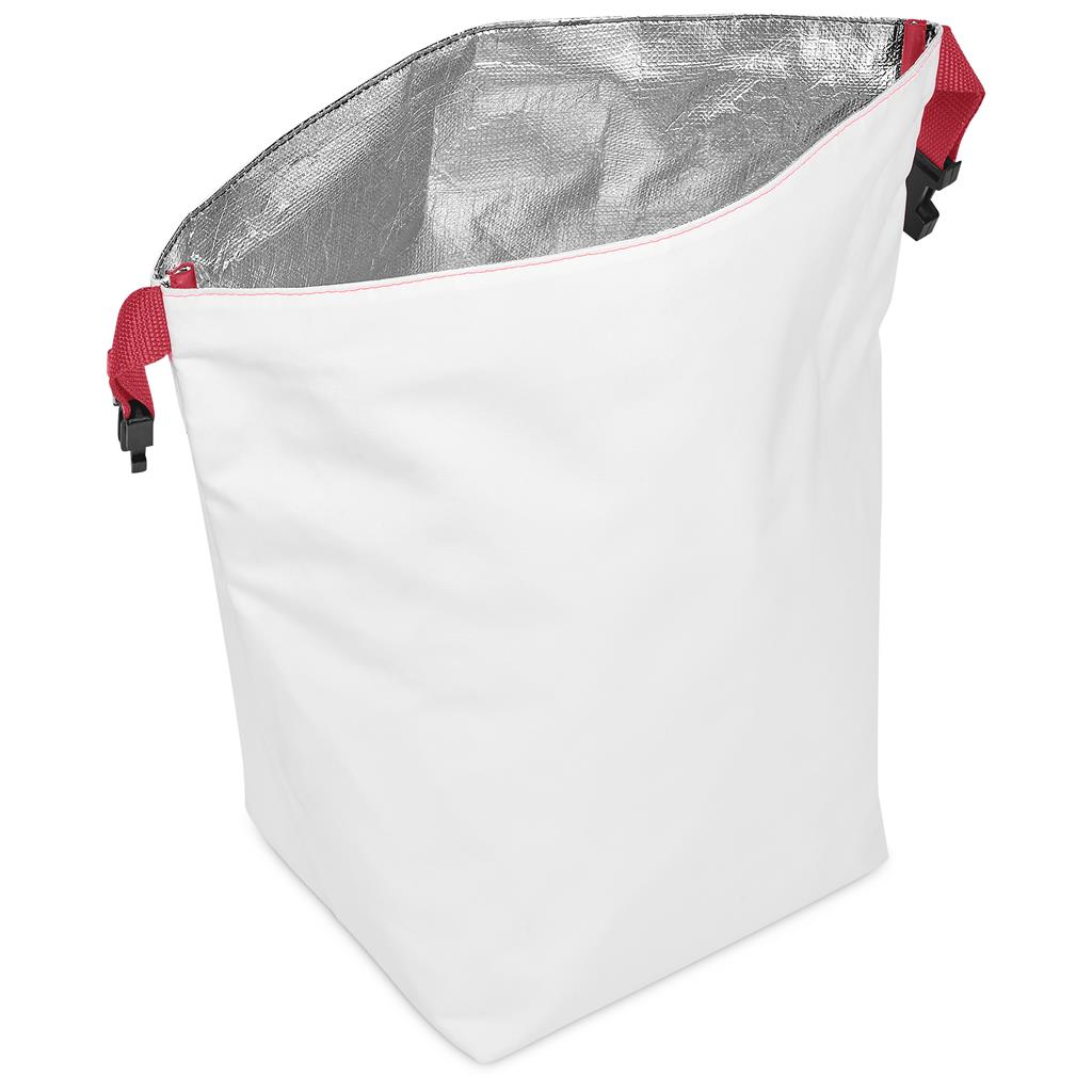 Pre-Production Sample Hoppla Protea Polyester Lunch Cooler - Image 12