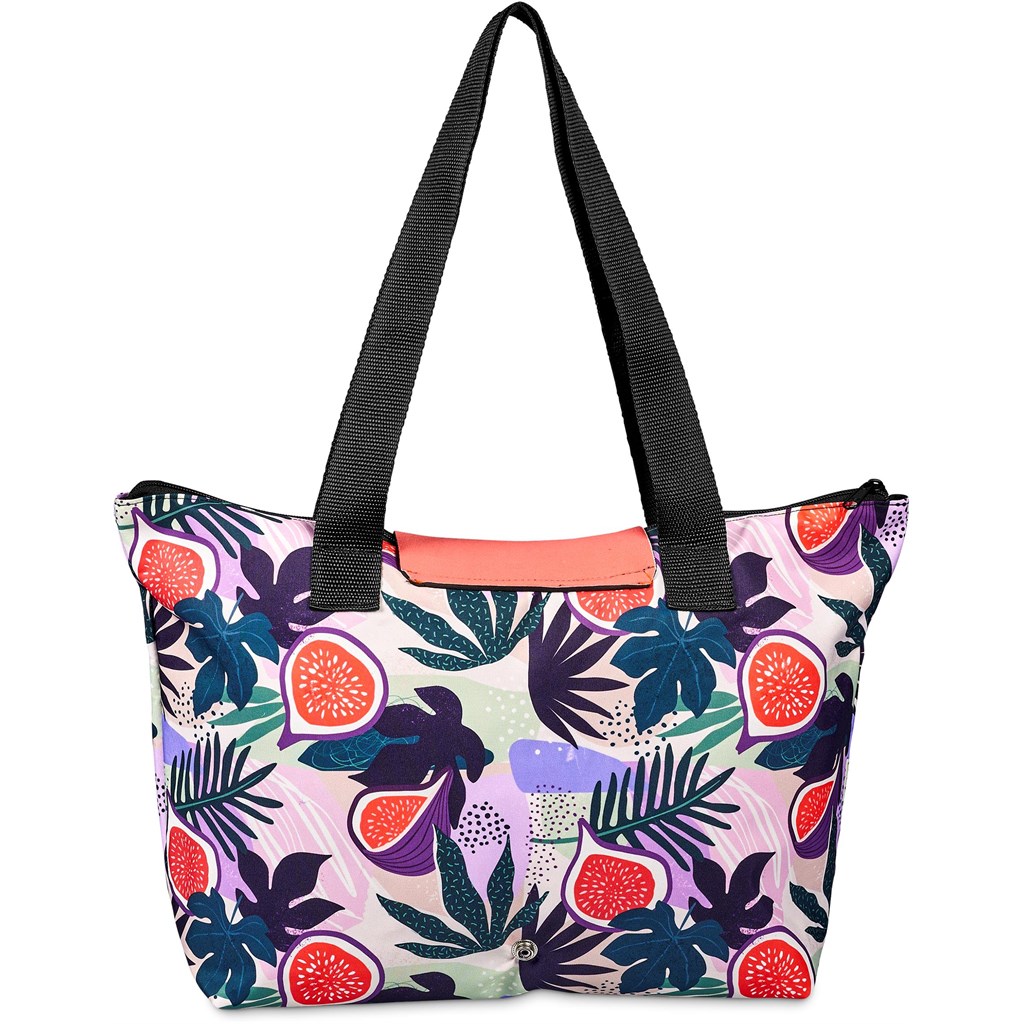 Pre-Production Sample Hoppla Rosebank Polyester Roll-Up Tote Bag - Image 11