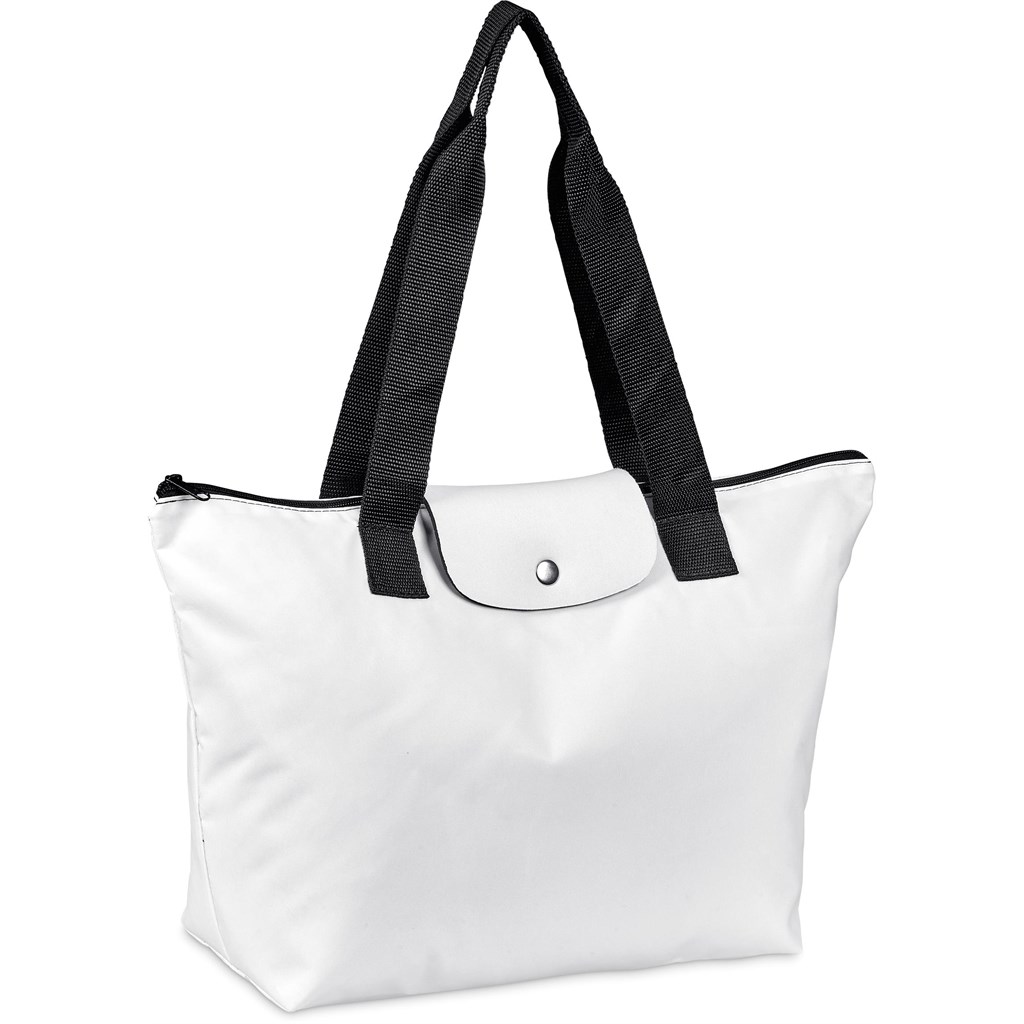 Pre-Production Sample Hoppla Rosebank Polyester Roll-Up Tote Bag - Image 12