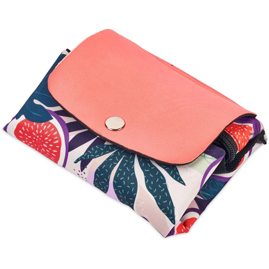 Pre-Production Sample Hoppla Rosebank Polyester Roll-Up Tote Bag - Image 15