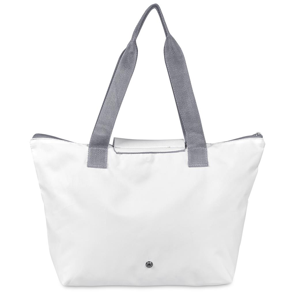 Pre-Production Sample Hoppla Rosebank Polyester Roll-Up Tote Bag - Image 8