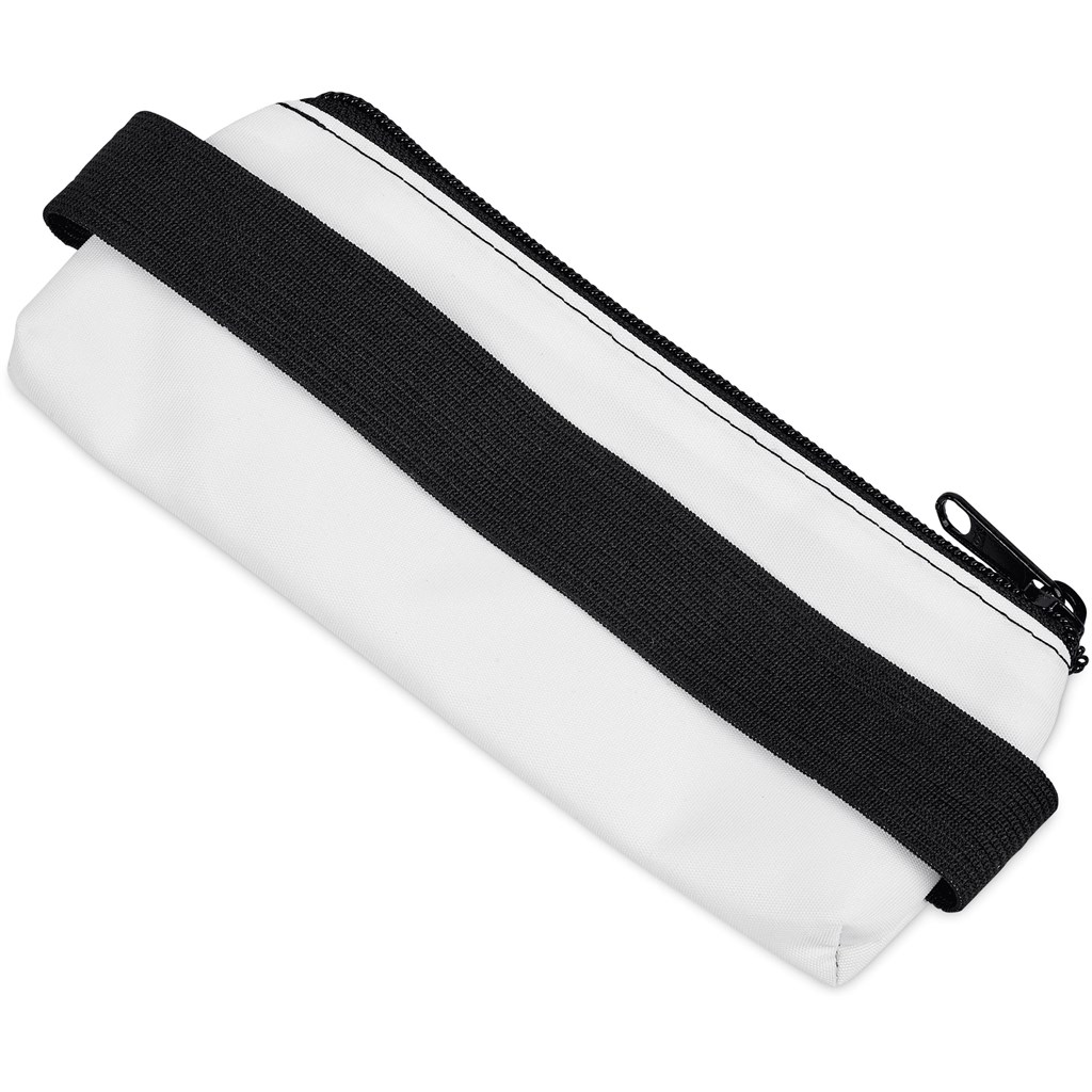 Pre-Production Sample Hoppla Lagoon Polyester Pencil Case To Fit Over An A5 Notebook - Image 3